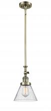 Innovations Lighting 206-AB-G44 - Cone - 1 Light - 8 inch - Antique Brass - Stem Hung - Mini Pendant