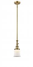  206-BB-G181S - Canton - 1 Light - 5 inch - Brushed Brass - Stem Hung - Mini Pendant