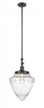 Innovations Lighting 206-OB-G664-12 - Bullet - 1 Light - 12 inch - Oil Rubbed Bronze - Stem Hung - Mini Pendant