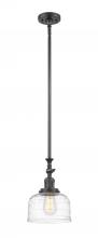 Innovations Lighting 206-OB-G713 - Bell - 1 Light - 8 inch - Oil Rubbed Bronze - Stem Hung - Mini Pendant