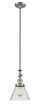 Innovations Lighting 206-SN-G44 - Cone - 1 Light - 8 inch - Brushed Satin Nickel - Stem Hung - Mini Pendant