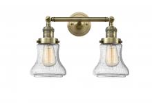  208-AB-G194 - Bellmont - 2 Light - 17 inch - Antique Brass - Bath Vanity Light