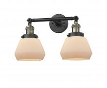 Innovations Lighting 208-BAB-G171 - Fulton - 2 Light - 17 inch - Black Antique Brass - Bath Vanity Light