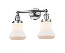  208-PC-G191 - Bellmont - 2 Light - 17 inch - Polished Chrome - Bath Vanity Light