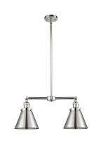 Innovations Lighting 209-PN-M13-PN - Appalachian - 2 Light - 23 inch - Polished Nickel - Stem Hung - Island Light