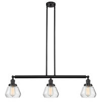 Innovations Lighting 213-OB-G172 - Fulton - 3 Light - 39 inch - Oil Rubbed Bronze - Stem Hung - Island Light