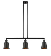 Innovations Lighting 213-OB-M9-OB - Addison - 3 Light - 38 inch - Oil Rubbed Bronze - Stem Hung - Island Light