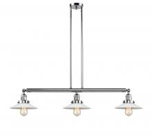 Innovations Lighting 213-PC-G1 - Halophane - 3 Light - 41 inch - Polished Chrome - Stem Hung - Island Light