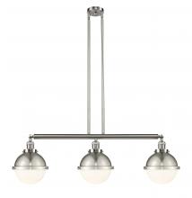 Innovations Lighting 213-SN-HFS-81-SN - Hampden - 3 Light - 42 inch - Brushed Satin Nickel - Stem Hung - Island Light