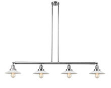 Innovations Lighting 214-PC-G1 - Halophane - 4 Light - 53 inch - Polished Chrome - Stem Hung - Island Light