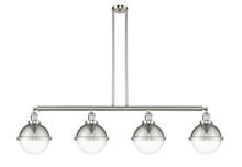 Innovations Lighting 214-SN-HFS-82-SN - Hampden - 4 Light - 54 inch - Brushed Satin Nickel - Stem Hung - Island Light