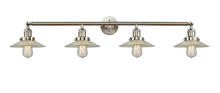 Innovations Lighting 215-SN-G2 - Halophane - 4 Light - 45 inch - Brushed Satin Nickel - Bath Vanity Light