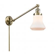 Innovations Lighting 237-AB-G191 - Bellmont - 1 Light - 8 inch - Antique Brass - Swing Arm