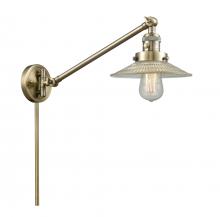  237-AB-G2 - Halophane - 1 Light - 9 inch - Antique Brass - Swing Arm