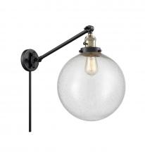 Innovations Lighting 237-BAB-G204-12-LED - Beacon - 1 Light - 12 inch - Black Antique Brass - Swing Arm