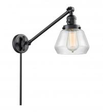 Innovations Lighting 237-BK-G172 - Fulton - 1 Light - 8 inch - Matte Black - Swing Arm