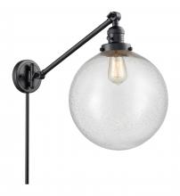 Innovations Lighting 237-BK-G204-12-LED - Beacon - 1 Light - 12 inch - Matte Black - Swing Arm