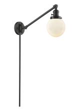 Innovations Lighting 237-OB-G201-6 - Beacon - 1 Light - 6 inch - Oil Rubbed Bronze - Swing Arm