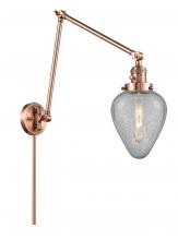  238-AC-G165 - Geneseo - 1 Light - 8 inch - Antique Copper - Swing Arm