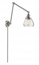 Innovations Lighting 238-SN-G172 - Fulton - 1 Light - 8 inch - Brushed Satin Nickel - Swing Arm