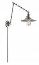  238-SN-G2 - Halophane - 1 Light - 9 inch - Brushed Satin Nickel - Swing Arm