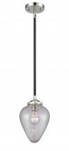 Innovations Lighting 284-1S-BPN-G165 - Geneseo - 1 Light - 7 inch - Black Polished Nickel - Cord hung - Mini Pendant