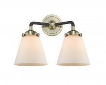 Innovations Lighting 284-2W-BAB-G61 - Cone - 2 Light - 14 inch - Black Antique Brass - Bath Vanity Light