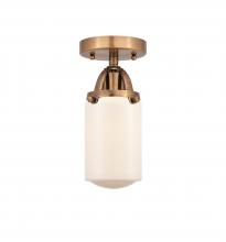 Innovations Lighting 288-1C-AC-G311 - Dover - 1 Light - 5 inch - Antique Copper - Semi-Flush Mount