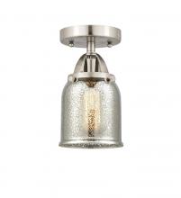 Innovations Lighting 288-1C-SN-G58-LED - Bell - 1 Light - 5 inch - Brushed Satin Nickel - Semi-Flush Mount