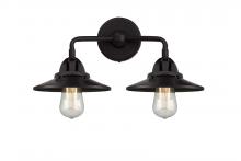 Innovations Lighting 288-2W-OB-M5-OB - Railroad - 2 Light - 16 inch - Oil Rubbed Bronze - Bath Vanity Light