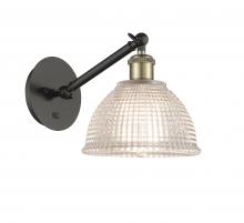 Innovations Lighting 317-1W-BAB-G422-LED - Arietta - 1 Light - 8 inch - Black Antique Brass - Sconce