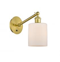 Innovations Lighting 317-1W-SG-G111 - Cobbleskill - 1 Light - 5 inch - Satin Gold - Sconce