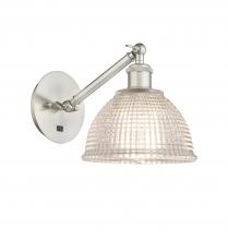 Innovations Lighting 317-1W-SN-G422 - Arietta - 1 Light - 8 inch - Brushed Satin Nickel - Sconce