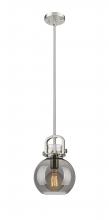 Innovations Lighting 410-1SS-SN-G410-8SM - Newton Sphere - 1 Light - 8 inch - Satin Nickel - Mini Pendant