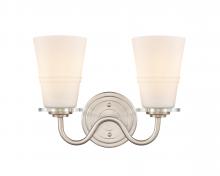 Innovations Lighting 421-2W-SN-G4211 - Scarlett - 2 Light - 14 inch - Satin Nickel - Bath Vanity Light