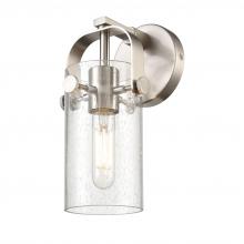 Innovations Lighting 423-1W-SN-G423-7SDY - Pilaster - 1 Light - 7 inch Long Glass - Brushed Satin Nickel - Sconce