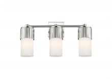 Innovations Lighting 428-3W-PN-G428-7WH - Bolivar - 3 Light - 21 inch - Polished Nickel - Bath Vanity Light