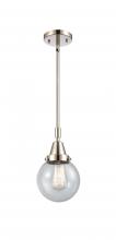 Innovations Lighting 447-1S-PN-G204-6 - Beacon - 1 Light - 6 inch - Polished Nickel - Mini Pendant