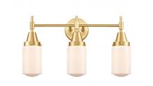  447-3W-SG-G311 - Dover - 3 Light - 23 inch - Satin Gold - Bath Vanity Light