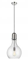 Innovations Lighting 492-1S-PN-G584-12 - Amherst - 1 Light - 12 inch - Polished Nickel - Stem hung - Mini Pendant