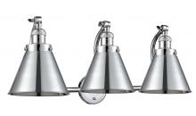 Innovations Lighting 515-3W-PC-M13-PC - Appalachian - 3 Light - 28 inch - Polished Chrome - Bath Vanity Light