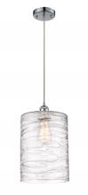 Innovations Lighting 516-1P-PC-G1113-L-LED - Cobbleskill - 1 Light - 9 inch - Polished Chrome - Cord hung - Mini Pendant