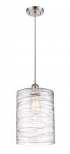  516-1P-SN-G1113-L - Cobbleskill - 1 Light - 9 inch - Brushed Satin Nickel - Cord hung - Mini Pendant