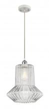 Innovations Lighting 516-1P-WPC-G212 - Springwater - 1 Light - 12 inch - White Polished Chrome - Cord hung - Mini Pendant