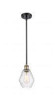 Innovations Lighting 516-1S-BAB-G654-6 - Cindyrella - 1 Light - 6 inch - Black Antique Brass - Mini Pendant