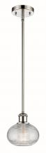 Innovations Lighting 516-1S-PN-G555-6CL - Ithaca - 1 Light - 6 inch - Polished Nickel - Mini Pendant