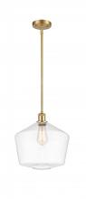  516-1S-SG-G652-12-LED - Cindyrella - 1 Light - 12 inch - Satin Gold - Mini Pendant