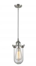  516-1S-SN-CE231-CL-LED - Kingsbury - 1 Light - 4 inch - Brushed Satin Nickel - Mini Pendant