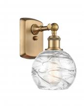 Innovations Lighting 516-1W-BB-G1213-6 - Athens Deco Swirl - 1 Light - 6 inch - Brushed Brass - Sconce