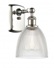 Innovations Lighting 516-1W-PN-G382-LED - Castile - 1 Light - 6 inch - Polished Nickel - Sconce